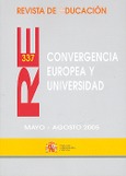 Revista de educación nº 337. Convergencia europea y universidad