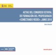 Actas del congreso estatal de formación del profesorado "Conectando Redes" Junio 2010