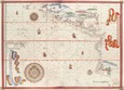 Atlas de Joan Martines (año 1587). Lámina nº 14. Océano Pacífico