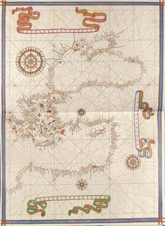 Atlas de Joan Martines (año 1587). Lámina nº 19. Mediterráneo Oriental