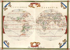 Atlas de Joan Martines (año 1587). Lámina nº 01. Typus Orbis Terrarum