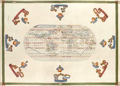 Atlas de Joan Martines (año 1587). Lámina nº 09. Mapa Mundi