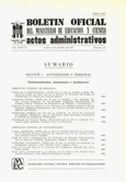 Boletín Oficial del Ministerio de Educación y Ciencia año 1977-4. Actos Administrativos. Números del 40 al 52 e índice 4º trimestre