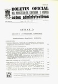 Boletín Oficial del Ministerio de Educación y Ciencia año 1977-2. Actos Administrativos. Números del 14 al 26 más 1 suplemento y 1 número extraordinario