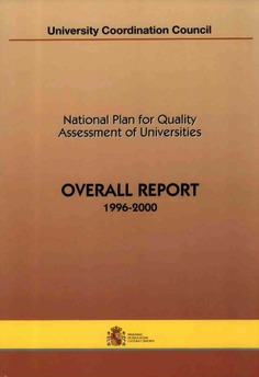 National plan for quality assessment of universities. Overall report 1996-2000