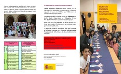 Tríptico Colegio Español Federico García Lorca