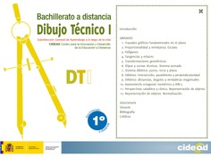 Dibujo técnico I. 1º de bachillerato. Bachillerato a distancia