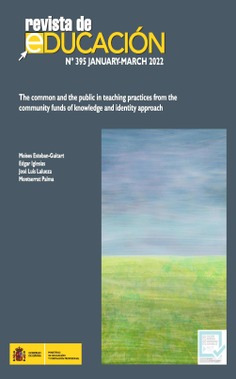 The common and the public in teaching practices from the community funds of knowledge and identity approach