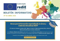 Boletín Informativo nº 33 Abril 2022. Eurydice España - Redie
