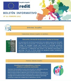 Boletín Informativo nº 32 Febrero 2022. Eurydice España - Redie