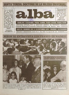 Alba nº 154. Del 1 al 15 de Octubre de 1970