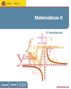 Matemáticas II. 2º bachillerato. Bachillerato a distancia