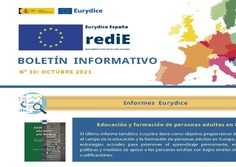 Boletín informativo nº 30 Octubre 2021. Eurydice España - rediE