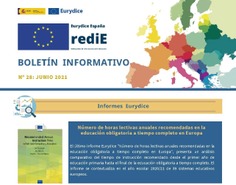Boletín informativo nº 28 Junio 2021. Eurydice España - rediE