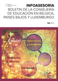 Infoasesoría nº 156. Boletín de la Consejería de Educación en Bélgica, Países Bajos y Luxemburgo