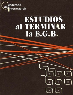 Estudios al terminar la E.G.B.