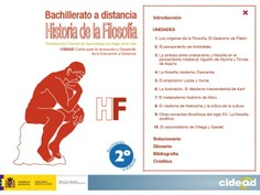 Historia de la filosofía. 2º bachillerato. Bachillerato a distancia