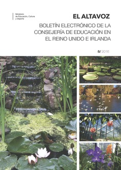 El altavoz nº 8. Boletín electrónico de la Consejería de Educación en El Reino Unido e Irlanda