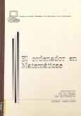 El ordenador en Matemáticas. Proyecto de la fase de extensión. Curso 1993-1994