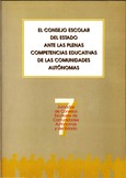 Séptimas Jornadas de Consejos Escolares de Comunidades Autónomas y del Estado. El Consejo Escolar del Estado ante las plenas competencias educativas de las comunidades autónomas