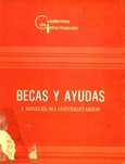 Becas y ayudas I. Nivel no universitario
