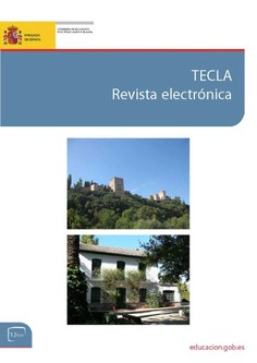 Tecla. Revista de la Consejería de Educación en Reino Unido e Irlanda. Noviembre 2012