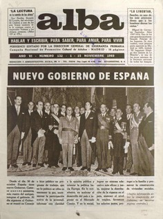 Alba nº 132. Del 1 al 15 de Noviembre de 1969