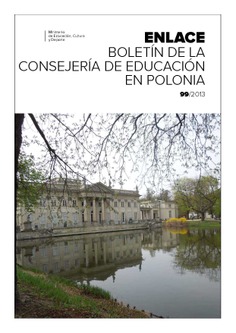 Enlace nº 99. Boletín de la Consejería de Educación en Polonia