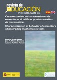 Caracterización de las actuaciones de correctores al calificar pruebas escritas de matemáticas = Characterization of behavior of correctors when grading mathematics tests