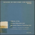Articles of the General Education and Education Reform Financing Law
