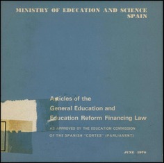 Articles of the General Education and Education Reform Financing Law