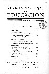 Revista nacional de educación. Junio 1944