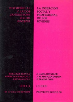 La inserción social y profesional de los jóvenes