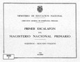 Primer escalafón del magisterio nacional primario. Maestros, 1946. Folleto 2