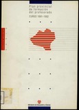 Plan provincial de formación del profesorado. Curso 1991-1992 (Soria)