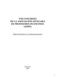 VIII congreso de la Asociación Húngara de Profesores de Español (AHPE). Intervenciones y comunicaciones