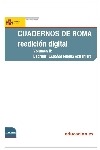 Cuadernos de Roma. Reedición digital. Volumen II: Escribir. Español lengua extranjera