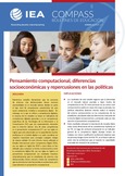 IEA Compass. Briefs in Education 12. Pensamiento computacional, diferencias socioeconómicas y repercusiones en las políticas