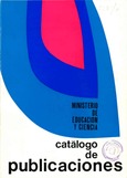 Catálogo de publicaciones, 1971