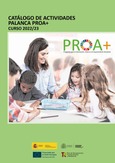 Catálogo de actividades Palanca Proa+. Curso 2022/23