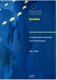 La cooperación en educación en la Unión Europea. 1976 - 1994