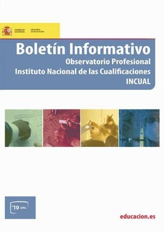 Boletín informativo. Observatorio Profesional. Instituto Nacional de las Cualificaciones. INCUAL