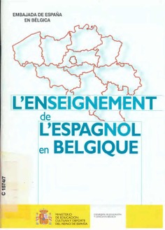 L'ENSEIGNEMENT DE L'ESPAGNOL EN BELGIQUE
