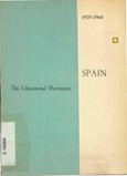 Spain, the educational movement during the 1959-1960 school year