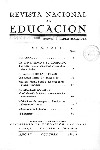Revista nacional de educación. Octubre 1944