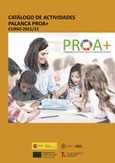 Catálogo de actividades Palanca Proa+. Curso 2021/22