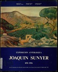 Exposición antológica. Joaquín Sunyer 1874/1956