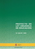 Proyecto de Ley Orgánica de Educación (22/Julio/2005)