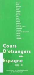 Cours d'etrangers en Espagne 1980-81