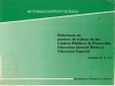 Relaciones de puestos de trabajo de los centros públicos de preescolar, educación general básica y educación especial : (ámbito M.E.C.)